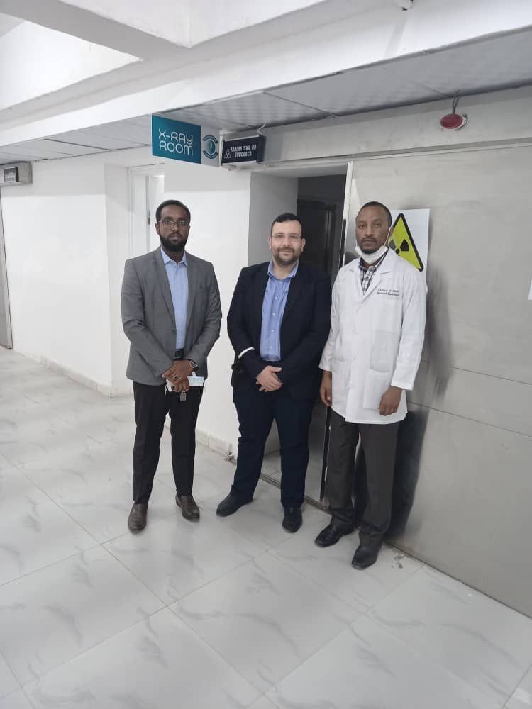 Hospital visit in Hargeisa. October 2021.